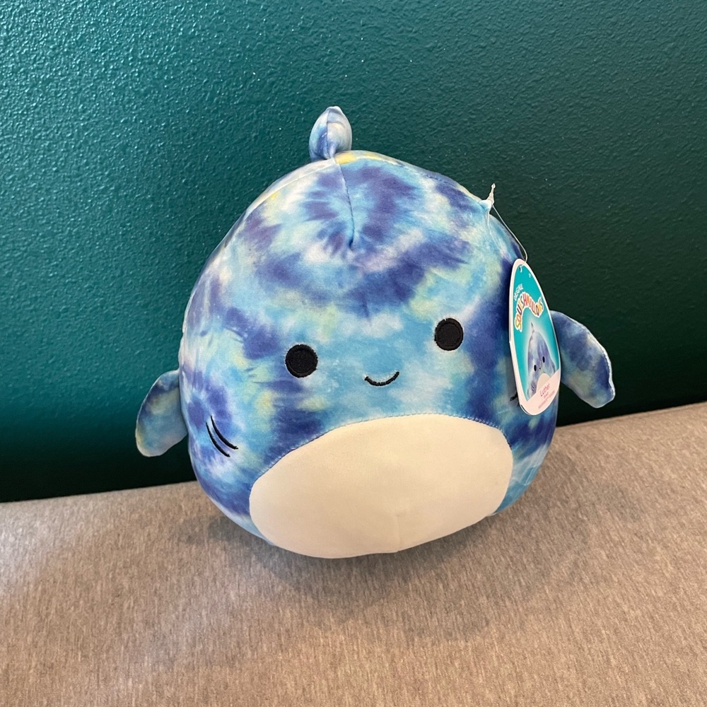 Luther Shark Squishmallow 8”